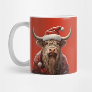 Santa Is Cow-ming To Town Mug